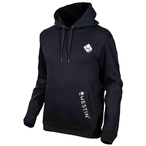 Westin Pro Hoodie Black - Angelpullover, Größe:XXXL von Westin