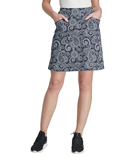 Westkun Damen Tennisrock Knielang Hosenrock Golf Skorts Sommer Golfrock mit Innenhose Aktiv Athletisch Wandern Laufen Sportröcke Paisley S Westkun Damen Tennisrock Knielang Hosenrock Golf Skorts Sommer Golfrock mit Innenhose Aktiv Athletisch Wandern Laufen Sportröcke Paisley S von Westkun