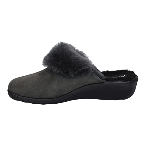 Westland Damen Clogs Avignon 306, Frauen Slipper,Weite F (Normal),Freizeitschuhe,Plateau-Sohle,Schlupfschuhe,Slip-ons,Grau (anthrazit),36 EU / 3 UK von Westland