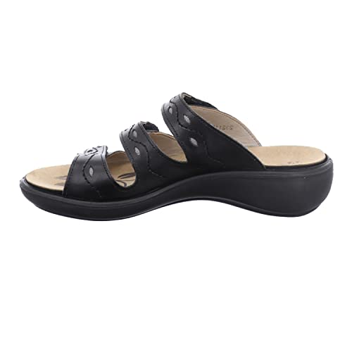 Westland Damen Riemchensandalen Ibiza 66,Weite G (Normal),Wechselfußbett,bequem,Sommerschuhe,Freizeitschuhe,schwarz,38 EU / 5 UK von Westland