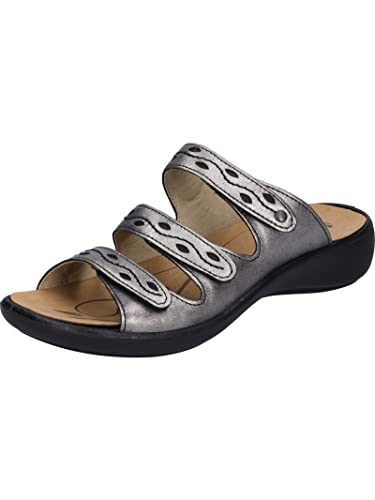 Westland Damen Riemchensandalen Ibiza 66,Weite G (Normal),Wechselfußbett,offene Schuhe,Strandschuhe,Sandaletten,flach,anthrazit,43 EU / 9 UK von Westland