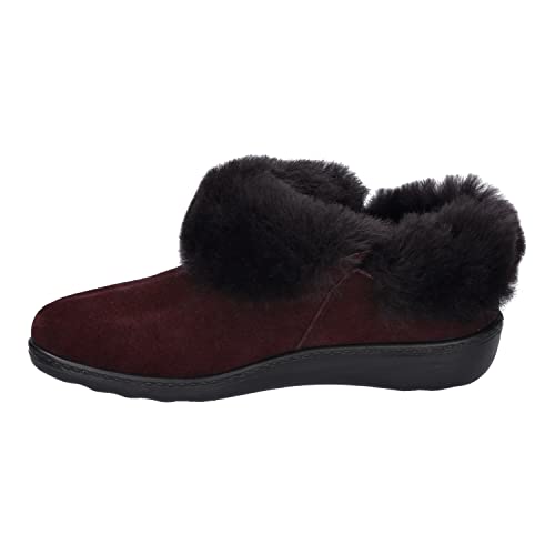 Westland Damen Pantoletten Avignon 102, Frauen Hausschuhe,Weite F (Normal),schlapen,Home-Slipper,House-Slipper,drinnen,Rot (aubergine),41 EU / 7 UK von Westland