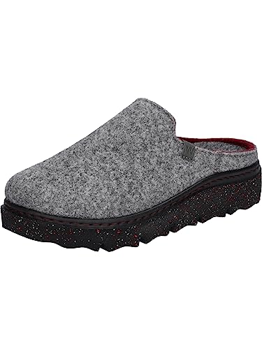 Westland Damen Pantoffeln Carmaux 01,Weite G (Normal),Wechselfußbett,Home-Slipper,House-Slipper,patschen,schlapfen,drinnen,grau,40 EU / 6.5 UK von Westland