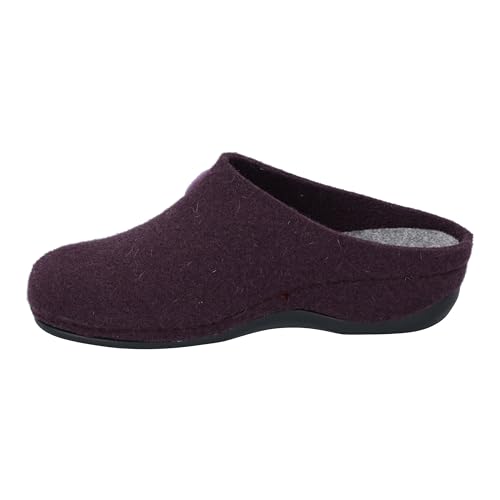 Westland Damen Pantoffeln Cholet 02,Weite H (Weit),Wechselfußbett,patschen,schlapfen,drinnen,daheim,zuhause,Herbst,Schwarz (Bordo-Multi),42 EU / 8 UK von Westland