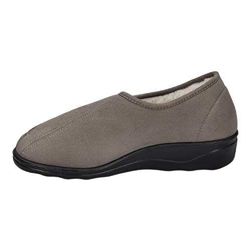 Westland Damen Pantoffeln Nice 105, Frauen Hausschuhe,Weite H (Weit),Schlappen,gaeste-Hausschuhe,hausschlappen,hauslatsch,Beige (Taupe),38 EU / 5 UK von Westland