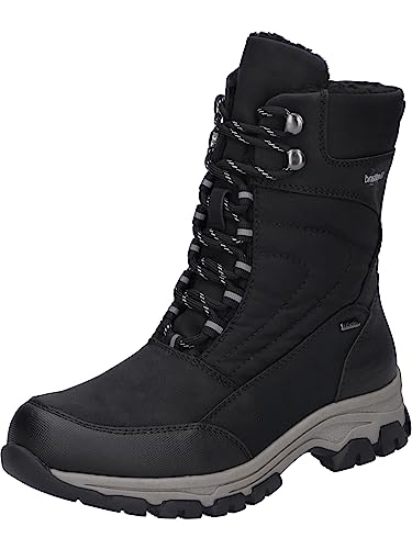 Westland Damen Snowboots Chambery 02,Weite G (Normal),Wechselfußbett,wasserdicht,Schneestiefel,Schneeboots,Schneeschuhe,schwarz,36 EU / 3 UK von Westland