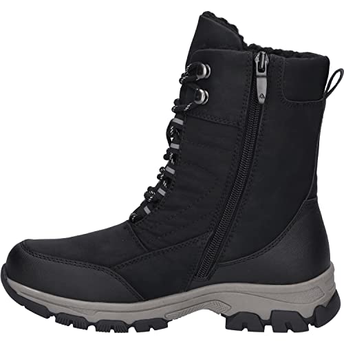 Westland Damen Snowboots Chambery 02,Weite G (Normal),Wechselfußbett,wasserdicht,thermostiefel,moon boots,canadians,schwarz,41 EU / 7 UK von Westland