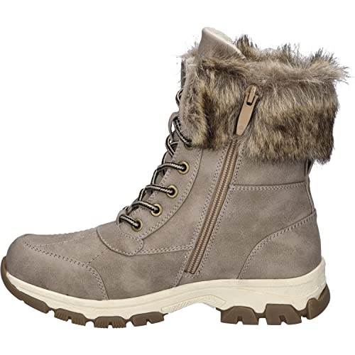 Westland Damen Snowboots Chambery 04,Weite G (Normal),Wechselfußbett,wasserdicht,moon boots,canadians,winterstiefel,beige-kombi,41 EU / 7 UK von Westland