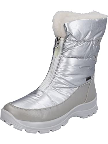 Westland Damen Winterstiefel Grenoble 03,Weite G (Normal),Wechselfußbett,wasserdicht,Winterboots,Schneestiefel,warm,Silber,41 EU / 7 UK von Westland