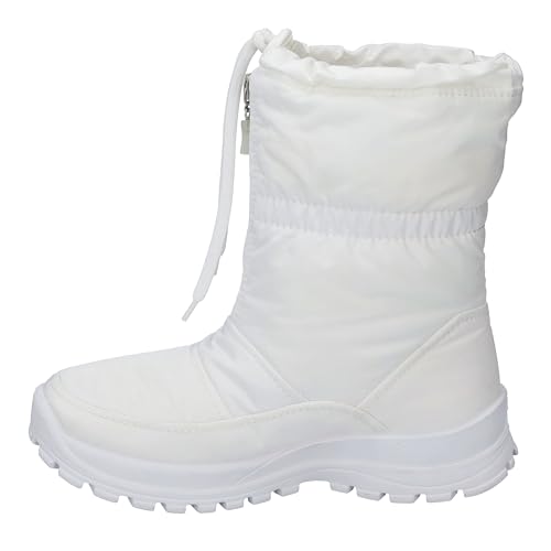 Westland Damen Winterstiefel Grenoble 118,Weite G (Normal),Wechselfußbett,wasserdicht,gefüttert,reißverschluss,Boots,Weiß (Weiss),44 EU / 9.5 UK von Westland