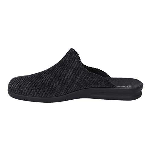 Westland by Josef Seibel Herren Hausschuhe Belfort 123,Weite G (Normal),schluepfschuhe,Slip-ons,Backless,Mules,Gartenschuhe,schwarz,47 EU / 12 UK von Westland