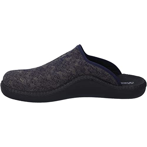 Westland Herren Hüttenschuhe Monaco 221, Männer Hausschuhe,Weite H (Weit),Filz-Pantoffeln,kuschelig,warm,Winter,Blau (Ocean-Kombi),39 EU / 6 UK von Westland