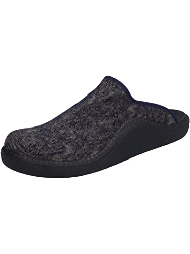 Westland Herren Hüttenschuhe Monaco 221, Männer Hausschuhe,Weite H (Weit),House-Slipper,patschen,schlapfen,drinnen,Blau (Ocean-Kombi),46 EU / 11 UK von Westland