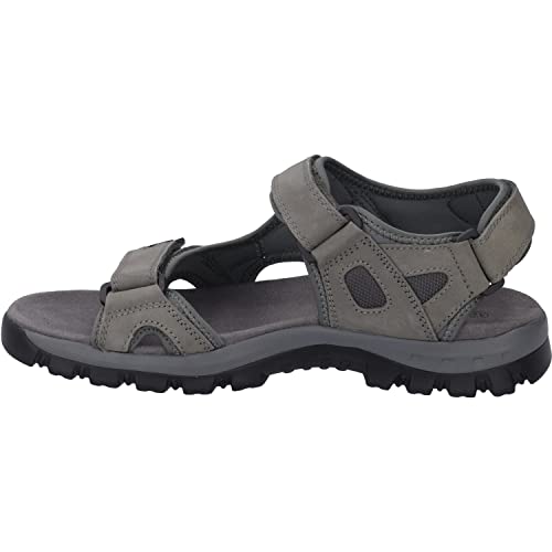 Westland Herren Klassische Sandalen Auxerre 01,Weite G (Normal),strandschuhe,sandaletten,klettsandalen,bequem,sommerschuhe,grau,43 EU / 9 UK von Westland