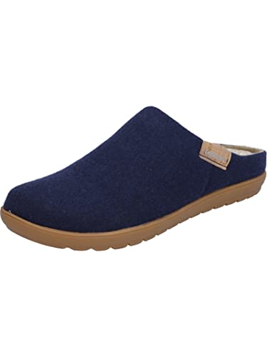 Westland Herren Pantoffeln Clermont 01,Weite G (Normal),Wechselfußbett,hofschuh,finken,schlapen,Home-Slipper,patschen,Blau (Ocean),43 EU / 9 UK von Westland