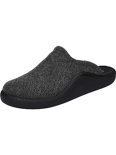 Westland Herren Pantoffeln Monaco 222, Männer Hausschuhe,Weite H (Weit),Filz-Pantoffeln,kuschelig warm,Winter,Slides,Mules,grau,41 EU / 7 UK von Westland