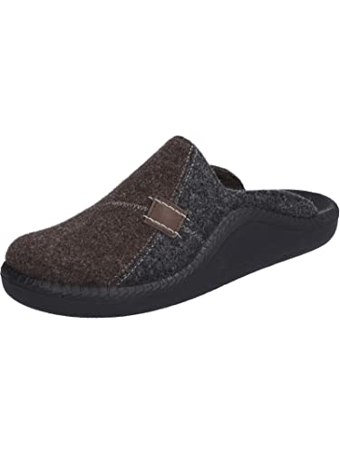 Westland Herren Pantoffeln Monaco 302, Männer Hausschuhe,Weite H (Weit),schlapfen,Indoor,daheim,zuhause,Herbst,braun-Multi,46 EU / 11 UK von Westland