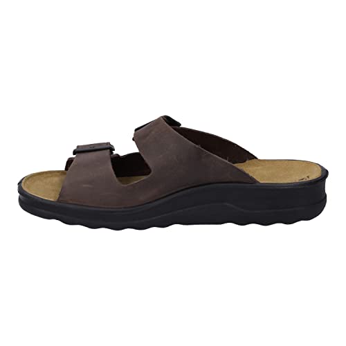 Westland Herren Pantoletten Metz 266, Männer Hausschuhe,Weite G 1/2 (Normal),Home-Slipper,House-Slipper,patschen,drinnen,Braun (Mocca),45 EU / 10 UK von Westland