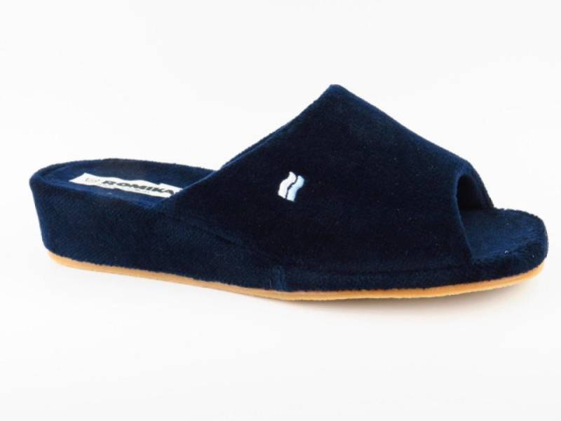 Westland Paris Frottee Marine Hausschuh von Westland