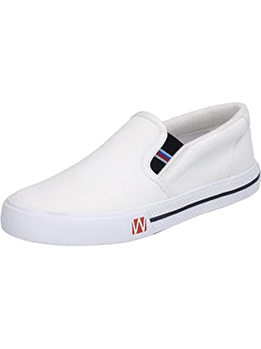 Westland Unisex - Erwachsene Slipper Laser,Weite F 1/2 (< Gr.40) - G (> Gr.52) (Normal),Wechselfußbett,Weiss,51 EU / 15.5 UK von Westland