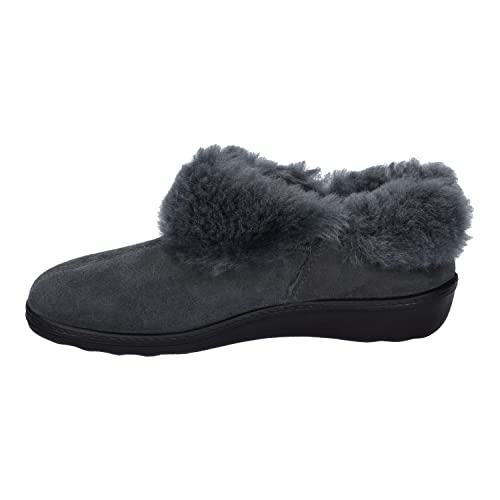 Westland Damen Pantoletten Avignon 102, Frauen Hausschuhe,Weite F (Normal),schlapen,Home-Slipper,House-Slipper,drinnen,Grau (anthrazit),41 EU / 7 UK von Westland