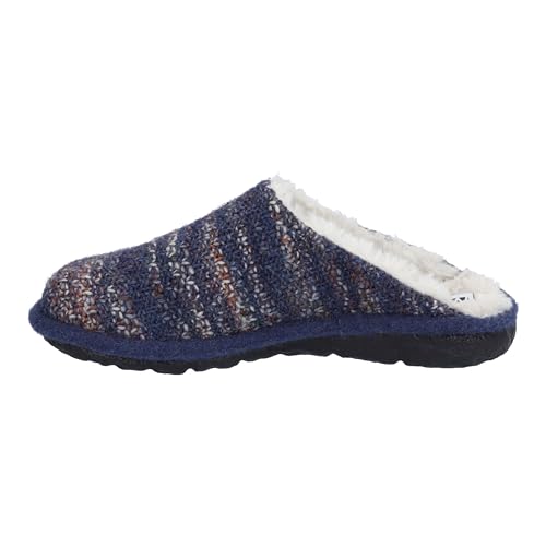 Westland Damen Pantoletten Lille 108, Frauen Hausschuhe,Weite G (Normal),House-Slipper,patschen,schlapfen,drinnen,Blau (Jeans-Kombi),43 EU / 9 UK von Westland