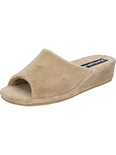 Westland Damen Pantoffeln Marseille, Frauen Hausschuhe,Weite G (Normal),Backless Slipper,Gartenschuhe,Pantoletten,Champagner,38 EU / 5 UK von Westland