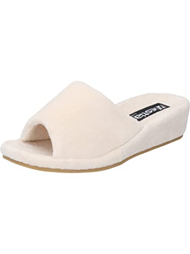 Westland Damen Pantoffeln Marseille, Frauen Hausschuhe,Weite G (Normal),schluepfschuhe,Slides,Slip-ons,Mules,Puschen,beige-Kombi,36.5 EU / 3.5 UK von Westland