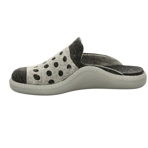 Westland by Josef Seibel Damen Hausschuhe Monaco Damen 64,Weite F 1/2 (Normal),Schlupfschuhe,Slip-ons,Grau (anthrazit-Kombi),38 EU / 5 UK von Westland