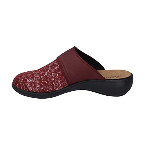 Westland by Josef Seibel Damen Pantoffeln Korsika 346,Weite G 1/2 (Normal),lose Einlage,schluepfschuhe,Slip-ons,Backless,Rot (Bordo),38 EU / 5 UK von Westland