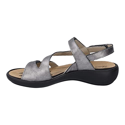 Westland Damen Riemchensandalen Ibiza 70,Weite G (Normal),Wechselfußbett,sandaletten,sommersandalen,bequem,flach,anthrazit,37 EU / 4 UK von Westland