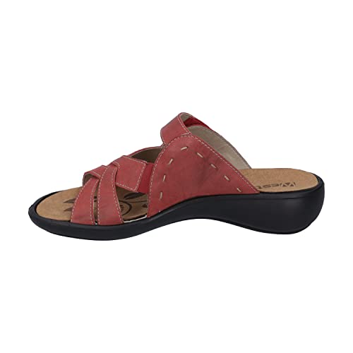 Westland by Josef Seibel Damen Slipper Ibiza 99,Weite G (Normal),lose Einlage,Halbschuhe,Slides,Schlupfschuhe,Loafer,Rot (Hibiscus),37 EU / 4 UK von Westland