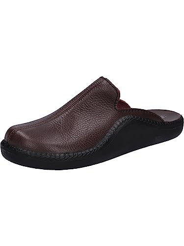 Westland Herren Pantoffeln Monaco 202 G, Männer Hausschuhe,Weite H (Weit),schluepfschuhe,Slides,Slip-ons,Backless Slipper,Bordo,48 EU / 13 UK von Westland