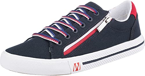 Westland by Josef Seibel Unisex - Erwachsene Low-Top Sneaker SYA,Weite F 1/2 (< Gr.40) - G (> Gr.52) (0),lose Einlage,Blau (Ocean),39 EU / 6 UK von Westland