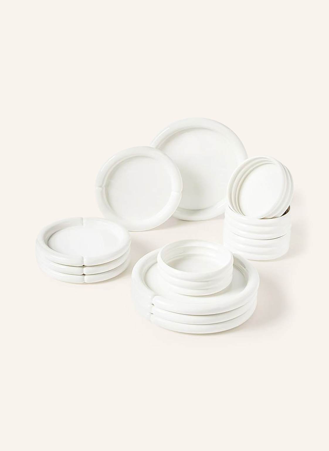 Westwing Collection 12-Tlg. Geschirr-Set Maira weiss Westwing Collection 12-Tlg. Geschirr-Set Maira weiss von Westwing Collection