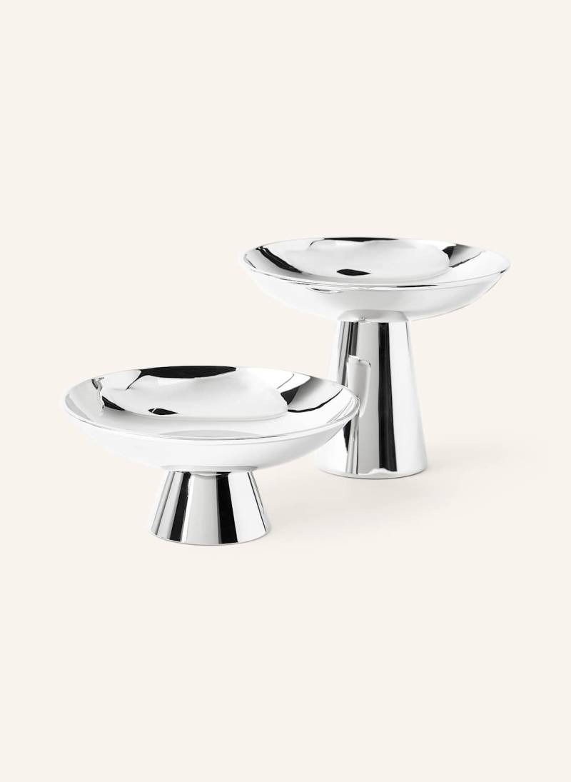 Westwing Collection 2er-Set Schalen Celona silber von Westwing Collection