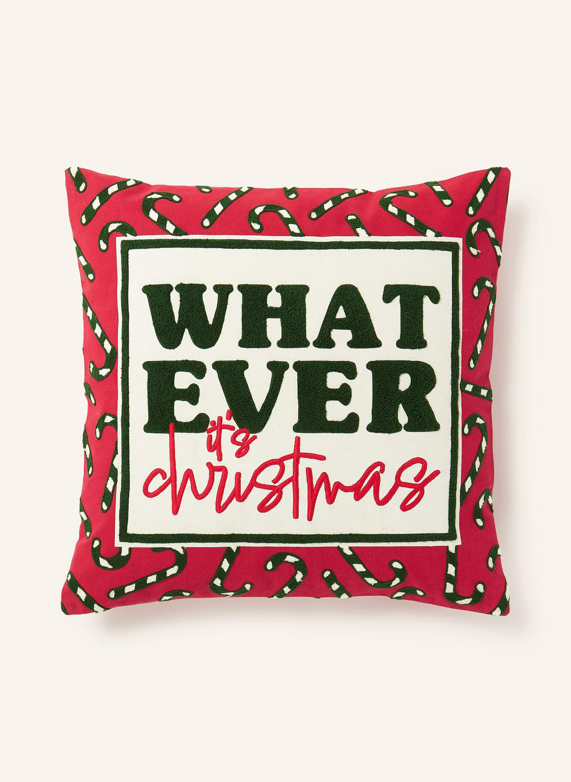 Westwing Collection Dekokissenhülle Whatever beige von Westwing Collection