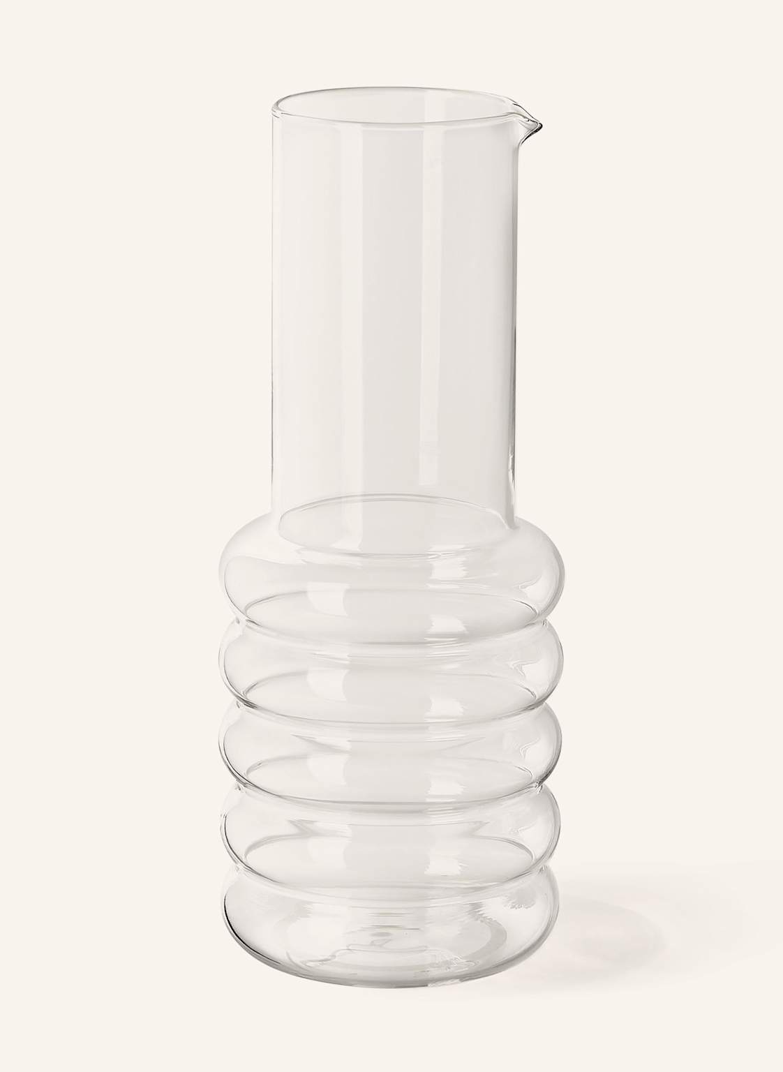 Westwing Collection Karaffe Bubbly transparent von Westwing Collection