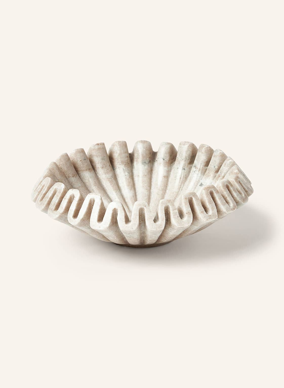 Westwing Collection Schale Santorini beige von Westwing Collection