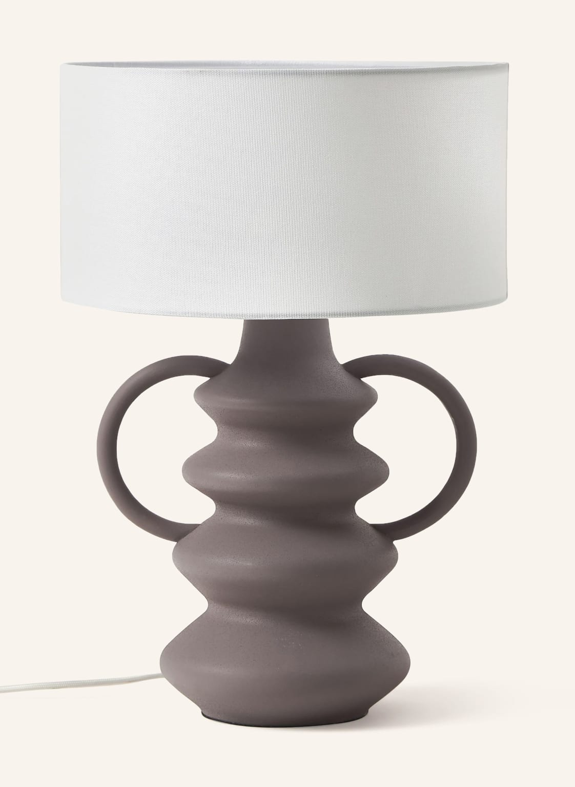 Westwing Collection Tischleuchte Luvi beige von Westwing Collection