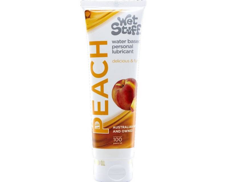 Wet Stuff Gleitgel Peach - fruchtig & aromatisiert -, zuckerfreies Gleitgel, Tube mit 100ml, 1-tlg., fruchtiges Gleitgel mit Pfirsichgeschmack Wet Stuff Gleitgel Peach - fruchtig & aromatisiert -, zuckerfreies Gleitgel, Tube mit 100ml, 1-tlg., fruchtiges Gleitgel mit Pfirsichgeschmack von Wet Stuff