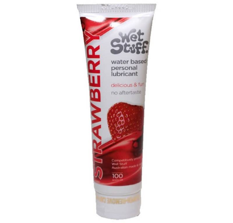 Wet Stuff Gleitgel Strawberry - fruchtig & aromatisiert -, zuckerfreies Gleitgel, Tube mit 100ml, 1-tlg., fruchtiges Gleitgel mit Erdbeergeschmack Wet Stuff Gleitgel Strawberry - fruchtig & aromatisiert -, zuckerfreies Gleitgel, Tube mit 100ml, 1-tlg., fruchtiges Gleitgel mit Erdbeergeschmack von Wet Stuff