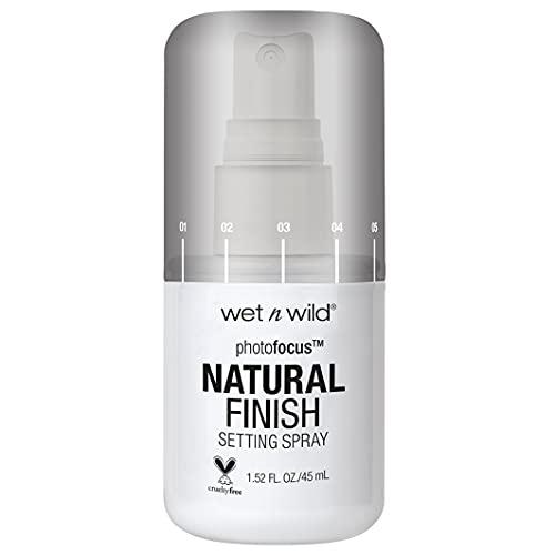 Wet 'n' Wild, Photo Focus Setting Spray, Fixier-Spray mit feuchtigkeitsspendender Formel, für einen Look mit Tau-Effekt und langanhaltendes Make-up, Knitterschutz-Effekt, mit Aloe Vera, Seal the Deal von Wet n Wild