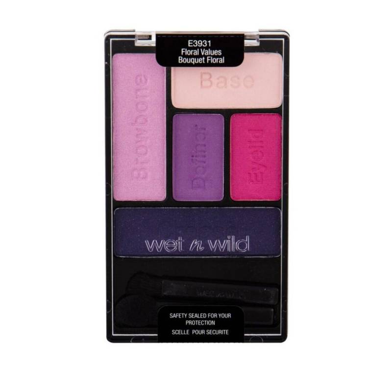 Wet n Wild Lidschatten Color Icon Lidschattenpalette E3931 Floral Values 5 Farbtöne 6 g von Wet n Wild