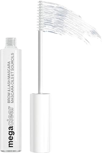 Wet n Wild Mega Clear Mascara, Eine klare Mascara für Wimpern und Augenbrauen, Mit hydrierender Formel mit Vitamin E und Sojaprotein, Natürlich und nährende Wirkung, Clear Farbe von Wet n Wild