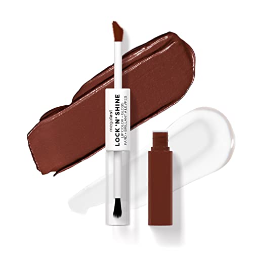 Wet n Wild Megalast Lock n' Shine, Dual-Ended Lip Color and Clear Gloss, Vitamin E and Jojoba Oil Enriched Formula, Affogato Dreams Shade Wet n Wild Megalast Lock n' Shine, Dual-Ended Lip Color and Clear Gloss, Vitamin E and Jojoba Oil Enriched Formula, Affogato Dreams Shade von Wet n Wild