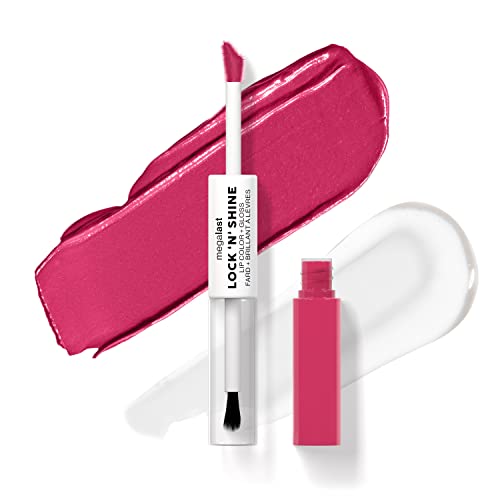 Wet n Wild Megalast Lock n' Shine, Dual-Ended Lip Color and Clear Gloss, Vitamin E and Jojoba Oil Enriched Formula, Irresistable Shade Wet n Wild Megalast Lock n' Shine, Dual-Ended Lip Color and Clear Gloss, Vitamin E and Jojoba Oil Enriched Formula, Irresistable Shade von Wet n Wild