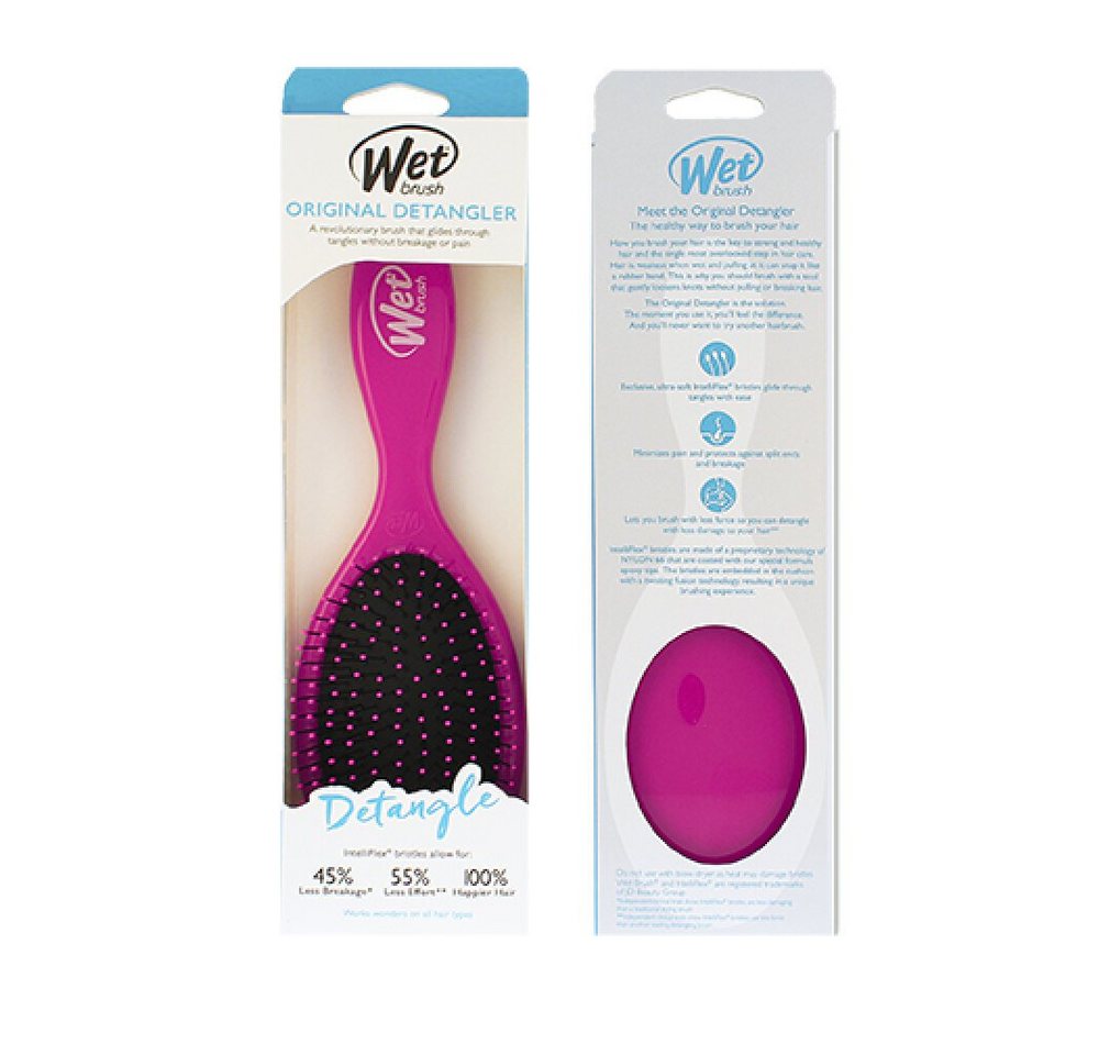 Wetbrush Haarbürste The Wet Brush Cepillo Original Desenredante Pink von Wetbrush