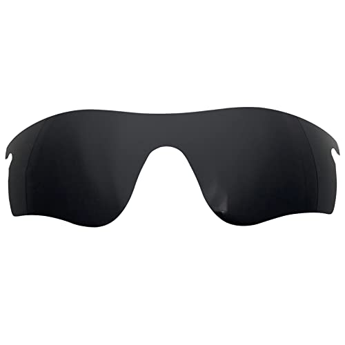 Ersatzgläser für Oakley RadarLock Path Sunglass Polarisiert Dicke 1.5mm Salzprävention Ölfest (black) - von Wetnenss