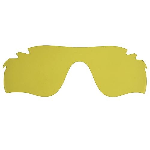Ersatzgläser für Oakley RadarLock Path vented Polarisiert Dicke 1.5mm Salzprävention Ölfest (Yellow no-polarized) - von Wetnenss